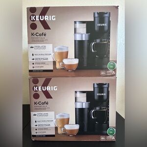 Keurig K-Café Essentials Coffee Maker in Black and Silver